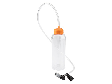 CRIVIT® Trinkflasche, mit Trinkschlauch und Adapterverschluss