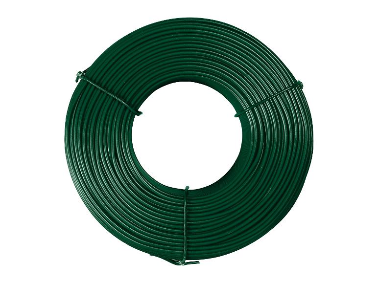 Grüne Bindedrahtrolle.