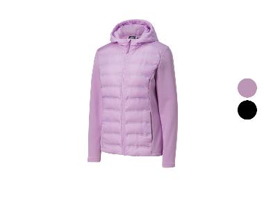 CRIVIT Damen Hybridjacke, wasserabweisendes Obermaterial