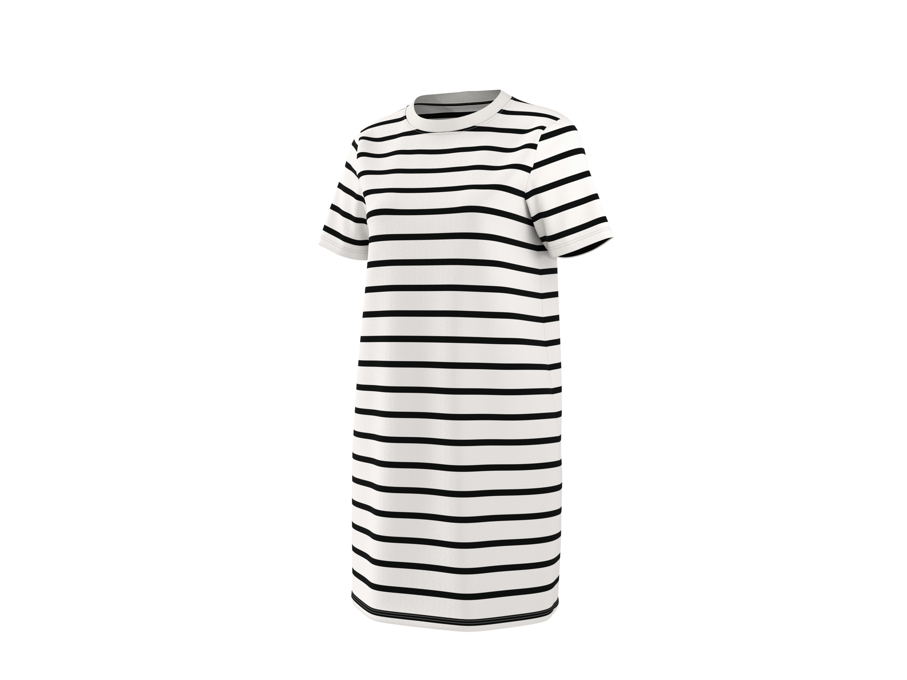 Thumbnail - esmara® Damen Kleid (Weiß/schwarz, S(36/38))