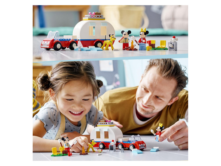 Gehe zu Vollbildansicht: LEGO® Micky and Friends 10777 »Mickys und Minnies Campingausflug« - Bild 2