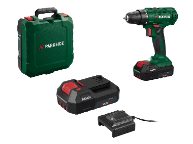 PARKSIDE® 20 V Akku-Bohrschrauber »PBSSA 20-Li B1«, mit Akku und mit Ladegerät