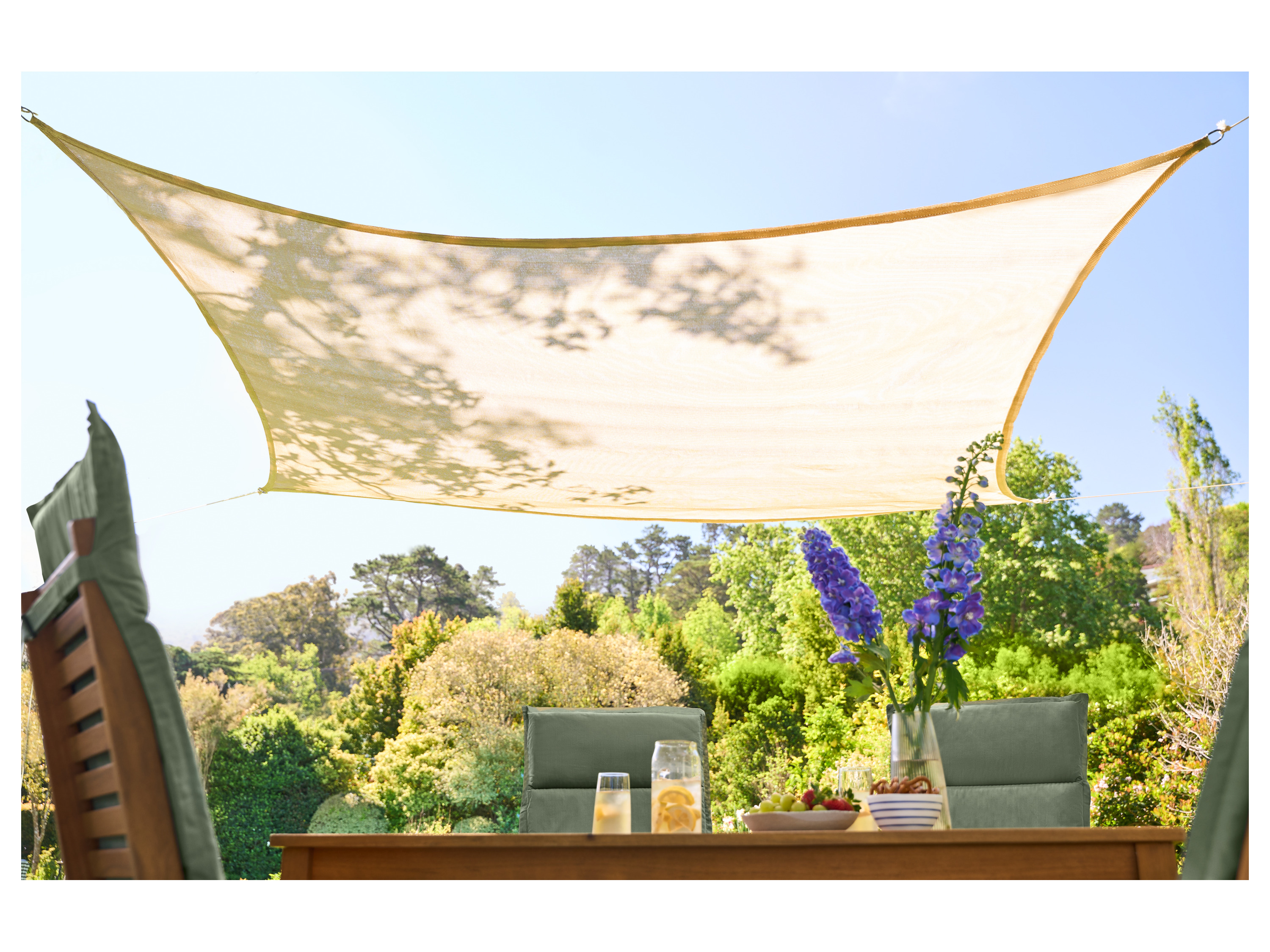 Thumbnail - LIVARNO® Sonnensegel, rechteckig (Beige)