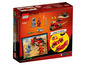 LEGO Ninjago Set mit einem roten Motorrad und zwei Minifiguren.