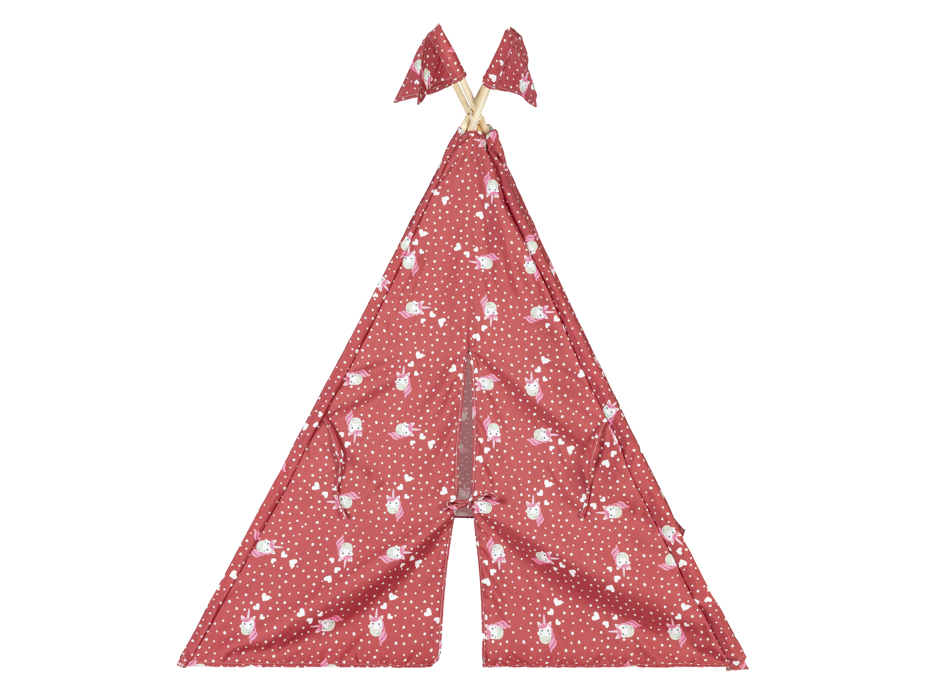 Thumbnail - lupilu® Holz Tipi Spielzelt (Rot)