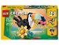 LEGO Creator 3-in-1 Box mit tropischem Tukan, Schmetterling und Fisch.
