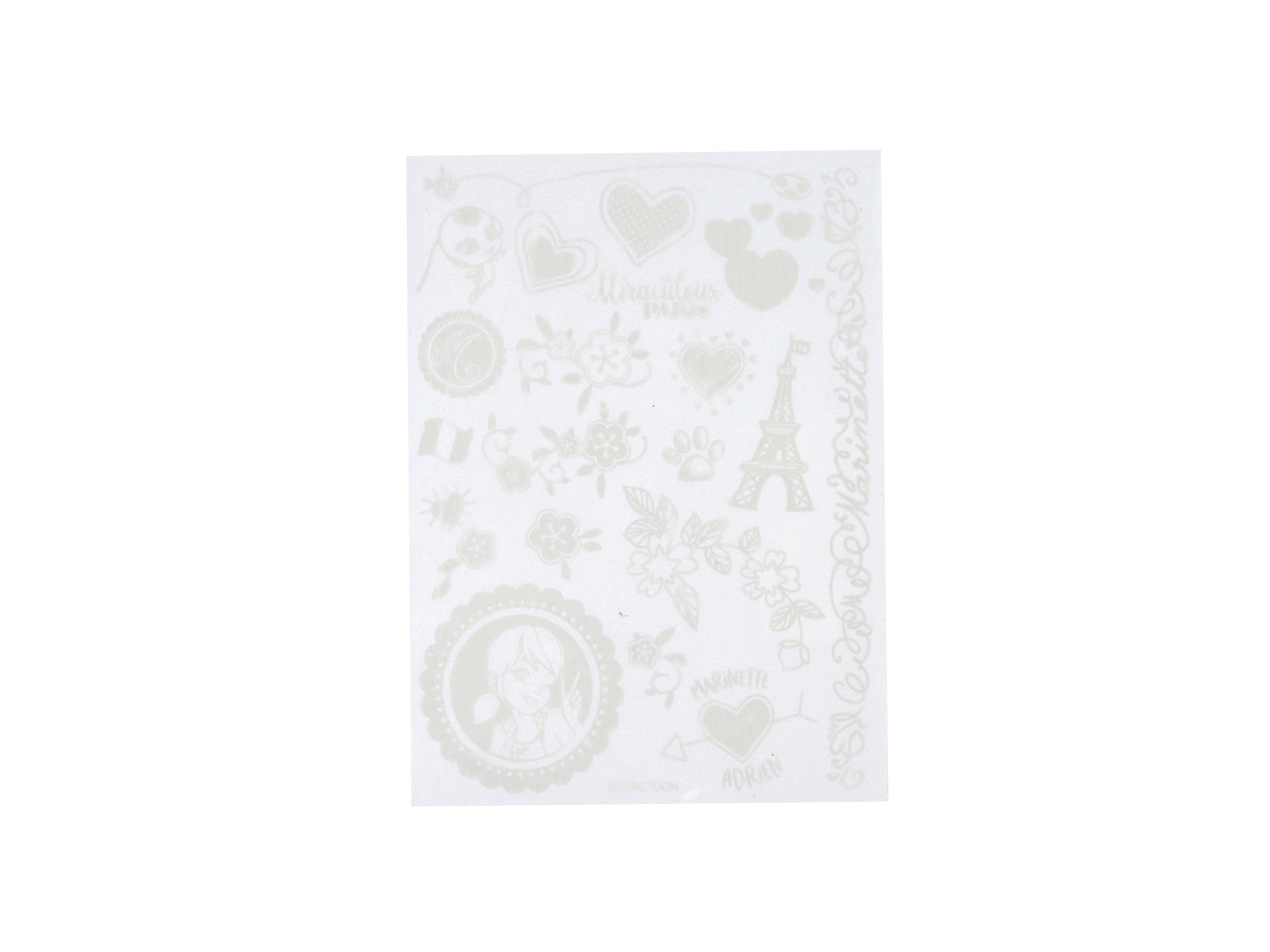 Thumbnail - Simba Miraculous Glittery Tattoo