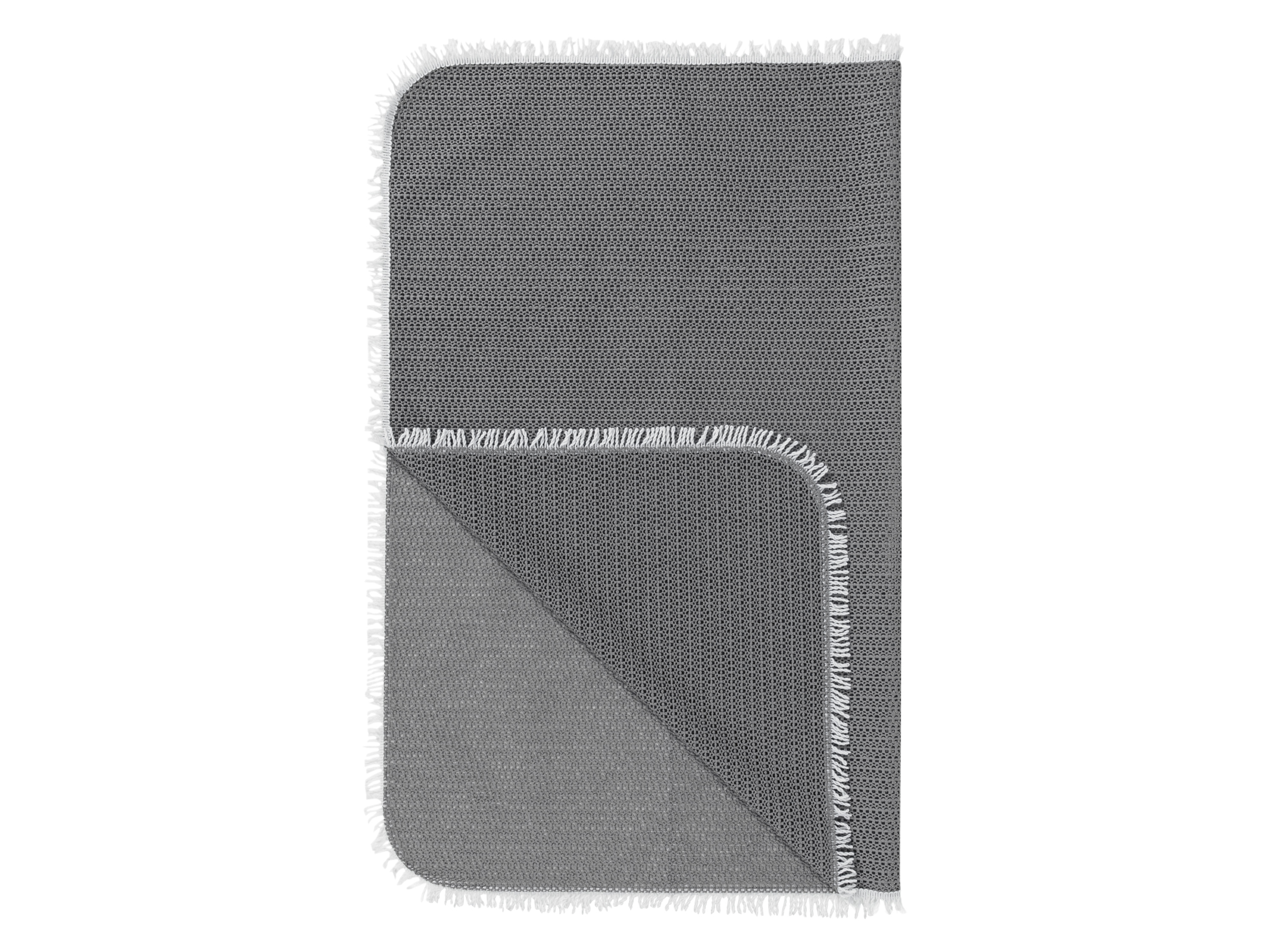 Thumbnail - LIVARNO home Gartentischdecke rund (eckig grob, Grau)