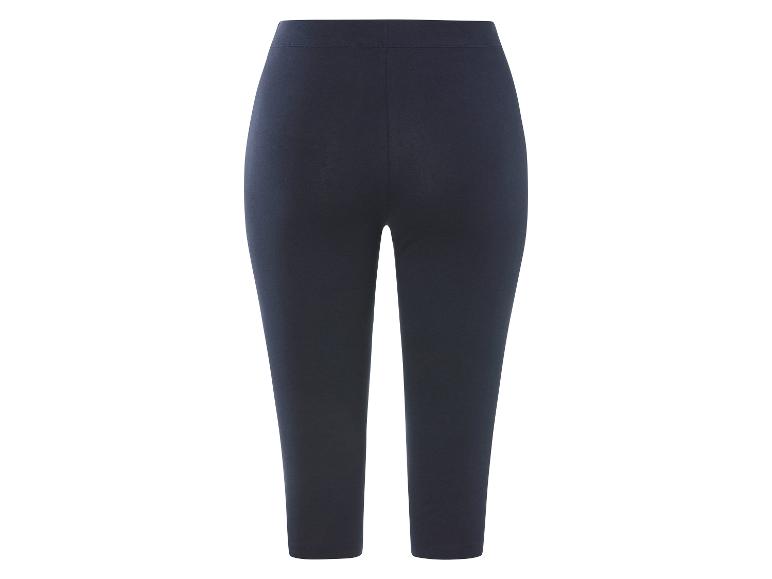 Dunkelblaue Damen Leggings.