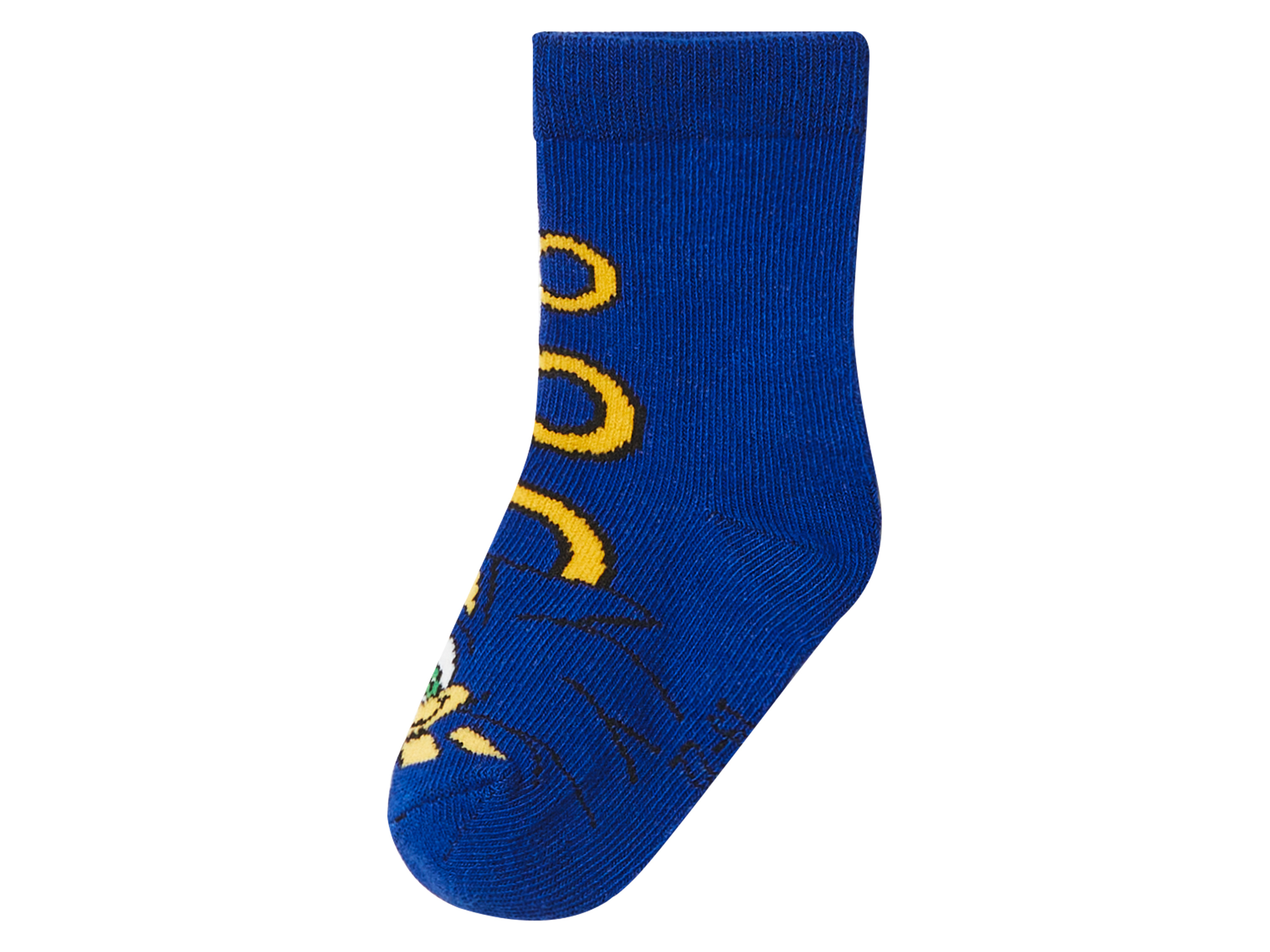 Kleinkinder Mädchen Jungen Socken 5 Paar (blau/grau/weiß/navy/schwarz, 19/22) – Bild 4 von 4