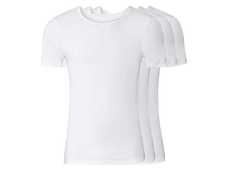 Gehe zu Vollbildansicht: LIVERGY® Herren Unterhemden, 3 Stück, in Feinripp-Qualität - Bild 11