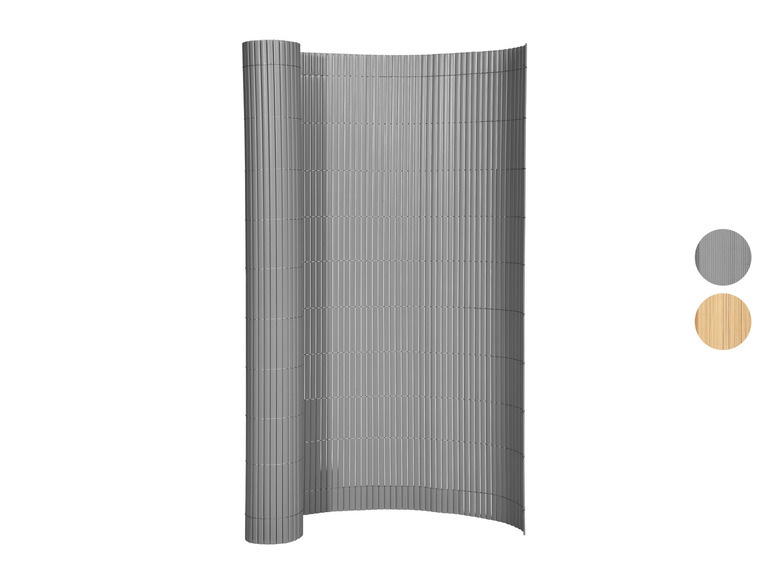 Gehe zu Vollbildansicht: LIVARNO home Sichtschutzmatte, mit Bambusoptik, 300 x 100 cm - Bild 1