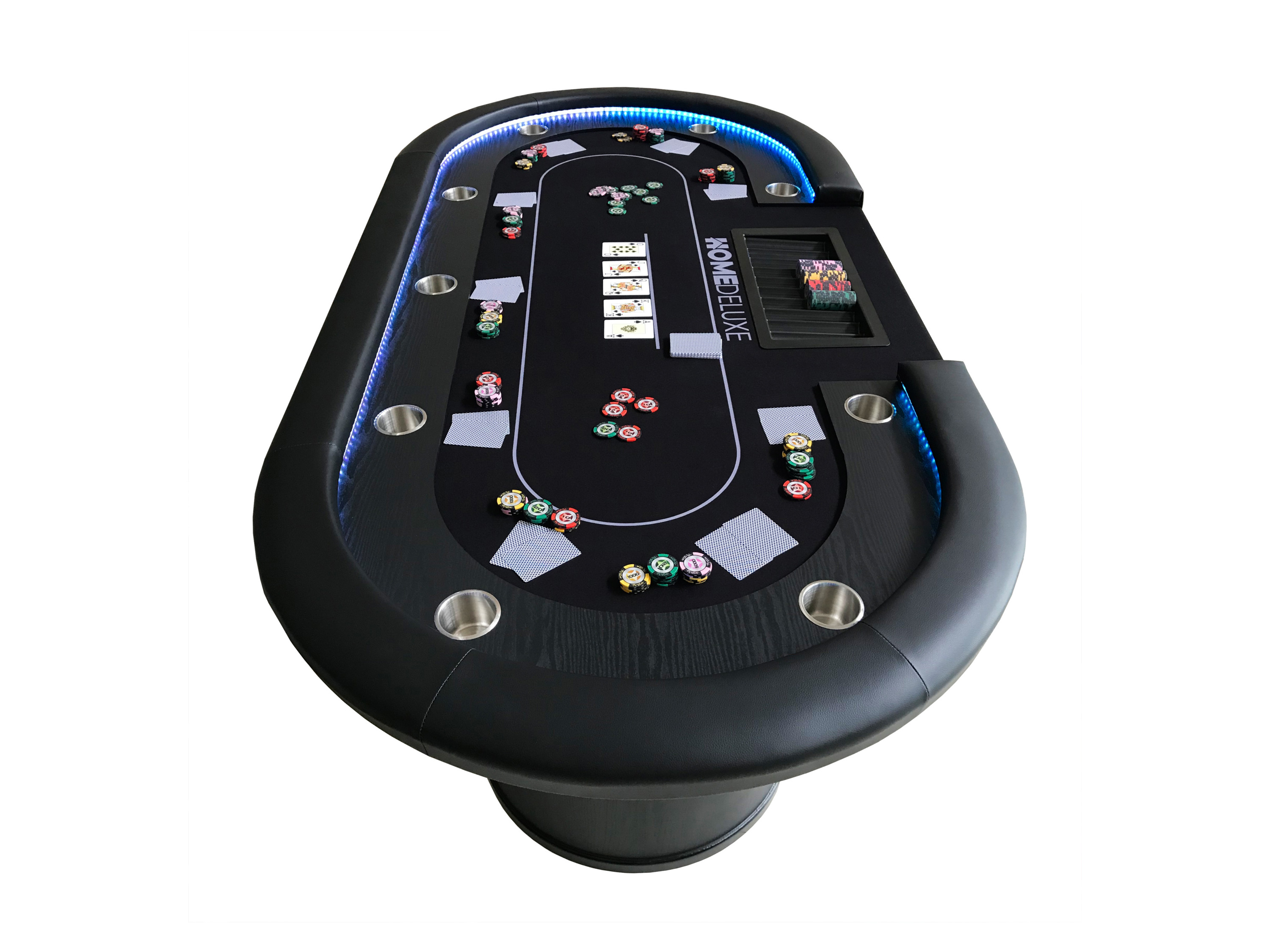 Thumbnail - HOME DELUXE LED Pokertisch »FULL HOUSE«