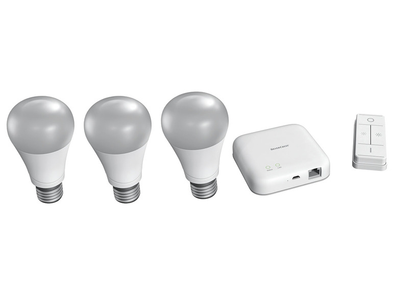 Gehe zu Vollbildansicht: LIVARNO home Starter Kit Gateway + 3x Leuchtmittel RGB und Fernbedienung »Zigbee Smart Home« - Bild 3