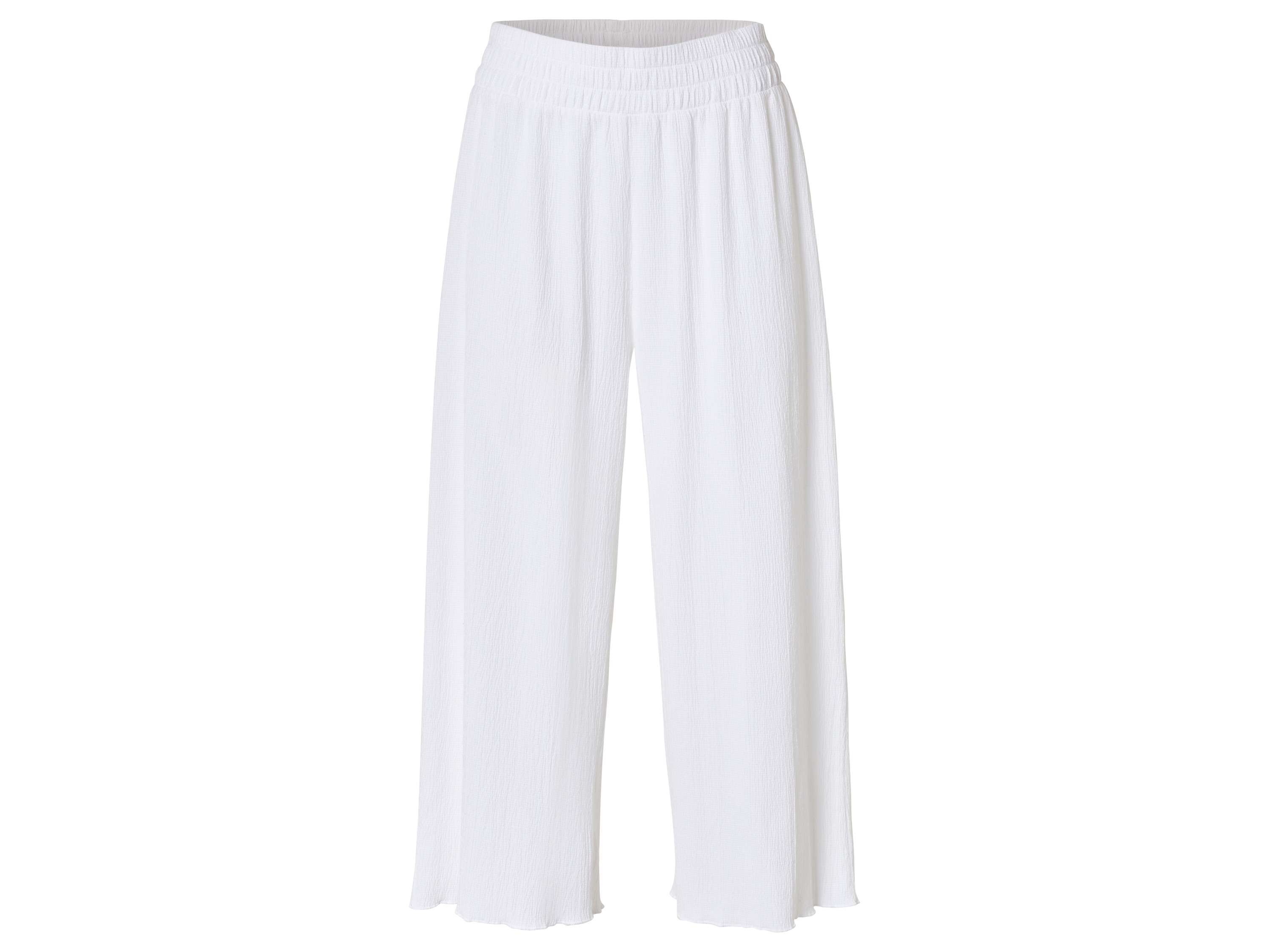 esmara® Damen Culotte (Weiß, L (44/46)) | 04335747051241
