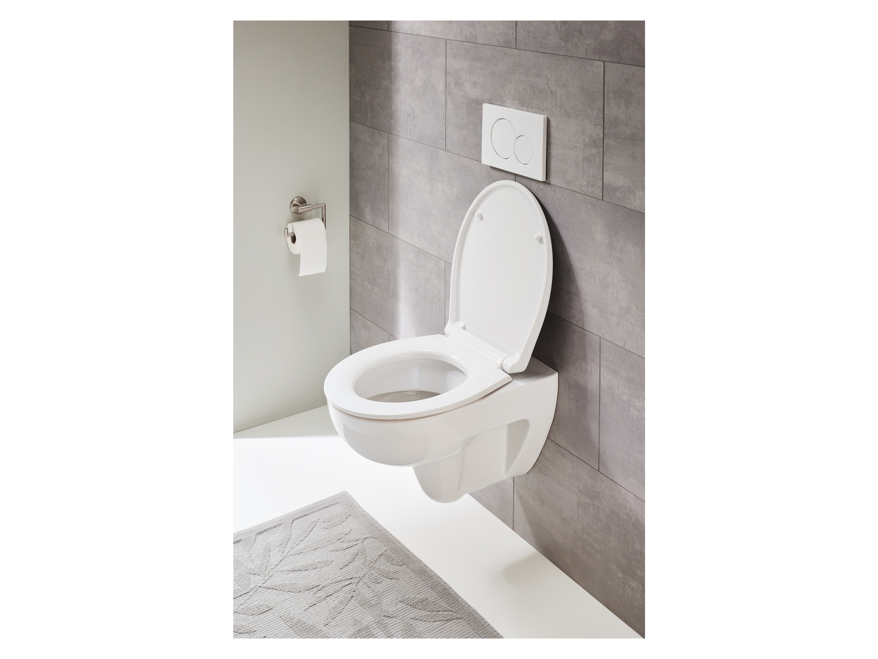 Thumbnail - LIVARNO home WC-Sitz Duroplast (Acryl Blumen)