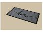 Graue Fußmatte mit schwarzem „home“-Schriftzug