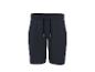 Dunkelblaue Sporthose mit Kordelzug und geripptem Bund.