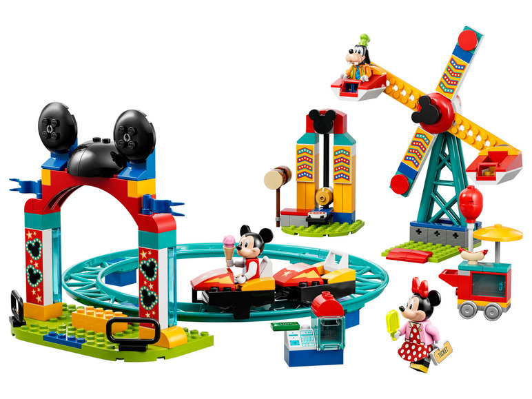Gehe zu Vollbildansicht: LEGO® Micky and Friends 10778 »Micky, Minnie und Goofy auf dem Jahrmarkt« - Bild 5