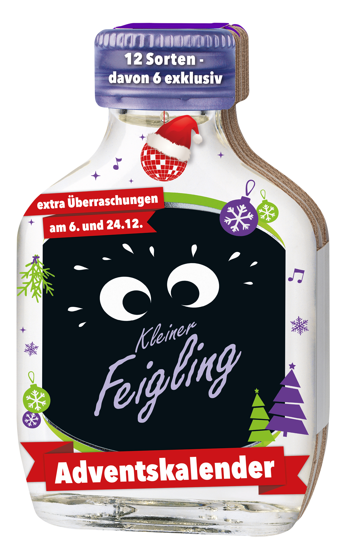Kleiner Feigling Adventskalender 24 x 0,02l | 04004752251365 Kleiner Feigling Adventskalender 24 x 0,02l | 04004752251365