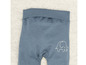 Blaue Leggings für Babys mit Elefanten-Motiv.