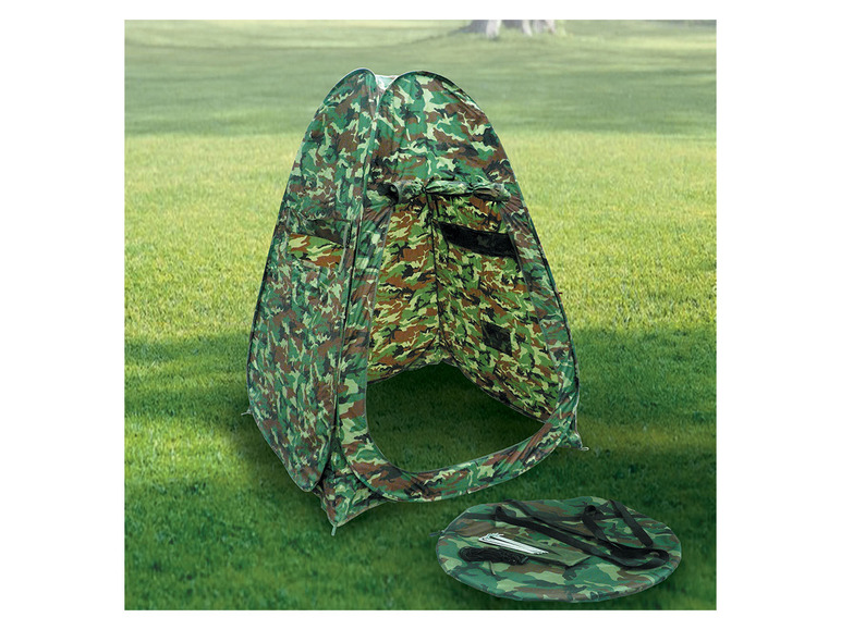 Gehe zu Vollbildansicht: PALADIN® Wetterschutz POP UP - Zelt, Camouflage - Bild 2