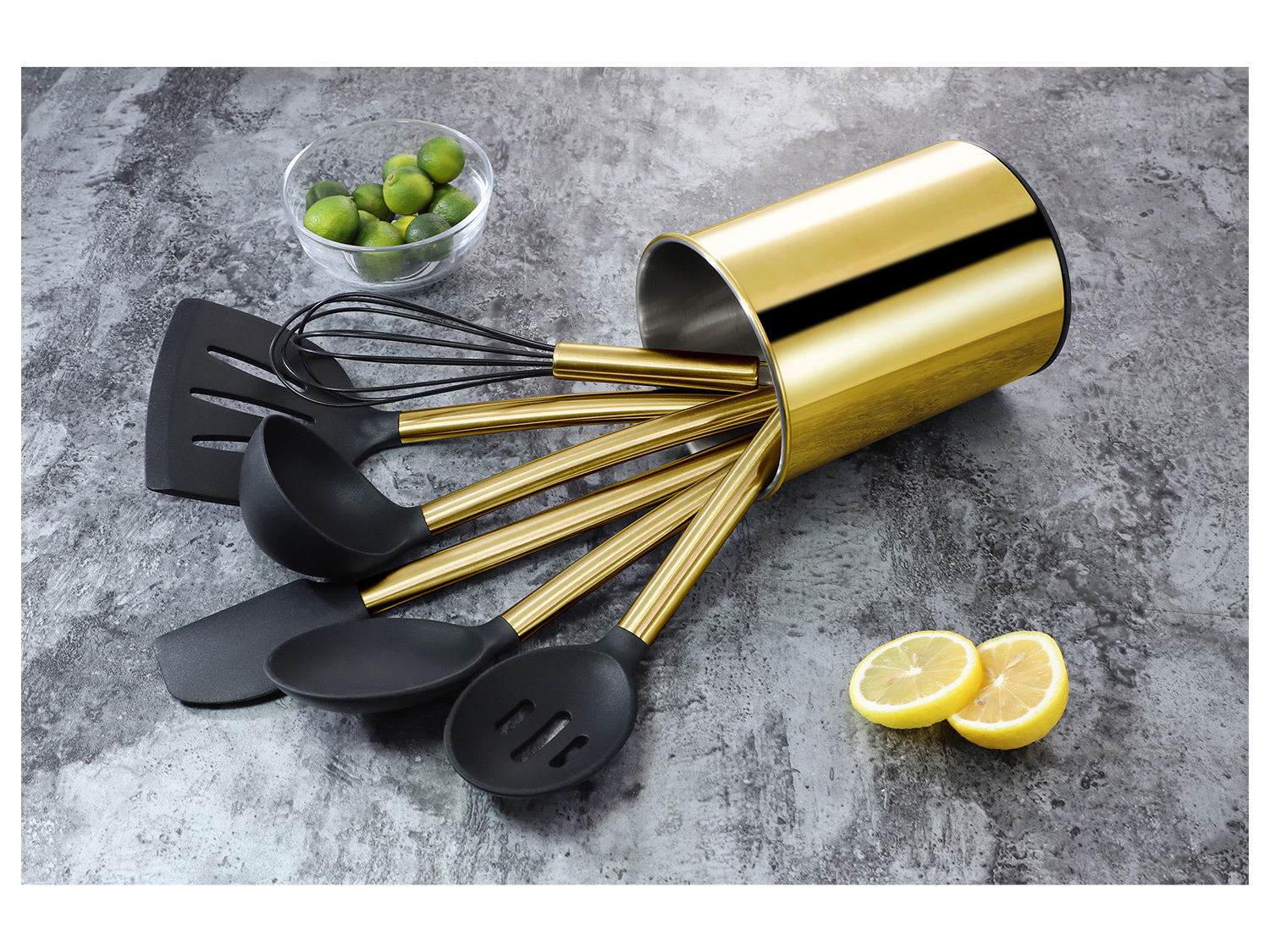 Thumbnail - ECHTWERK Küchenhelfer Set (Gold, 7-teilig)