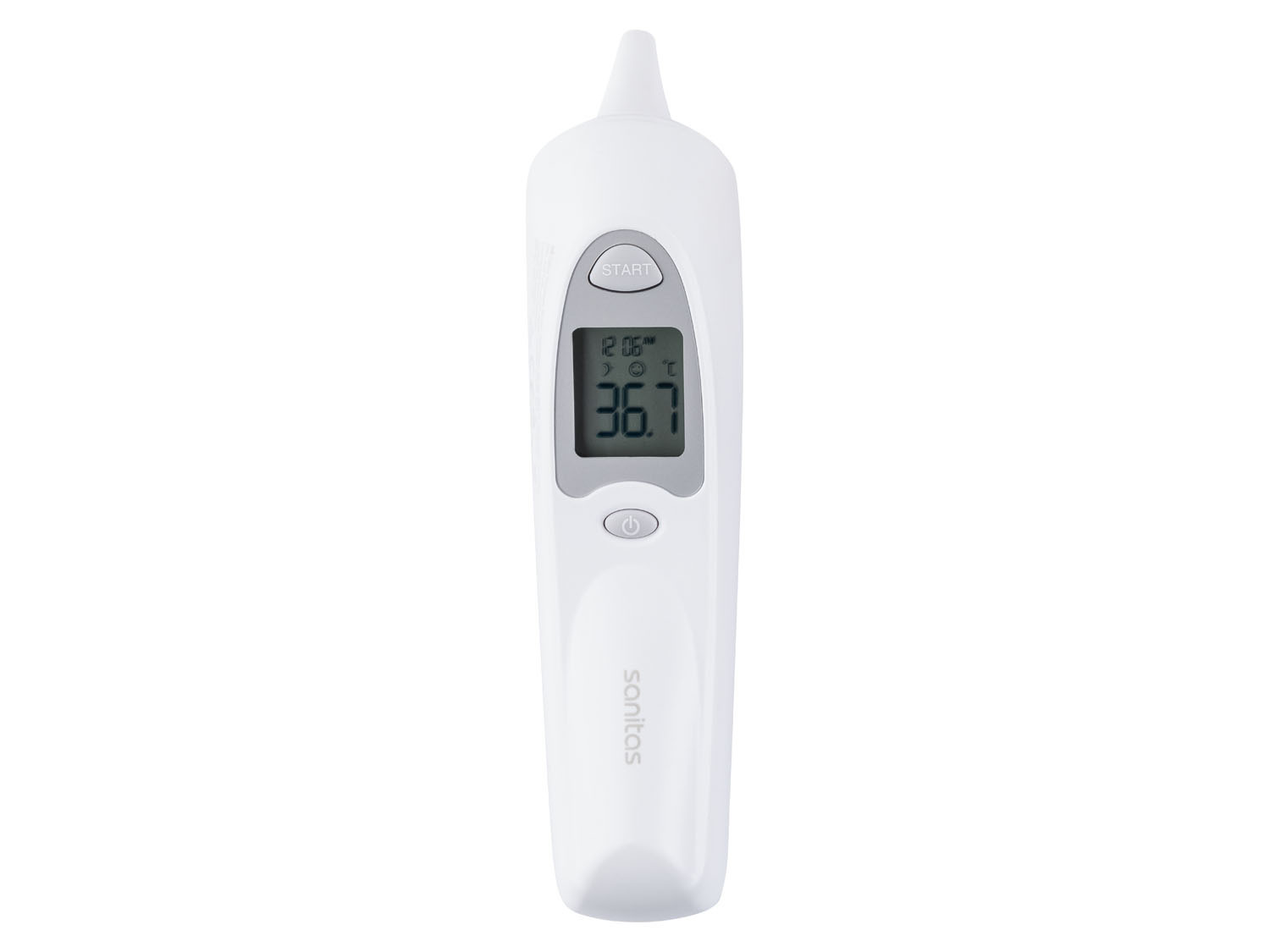 SANITAS Ohrthermometer »SFT °F | °C 53«, LIDL und