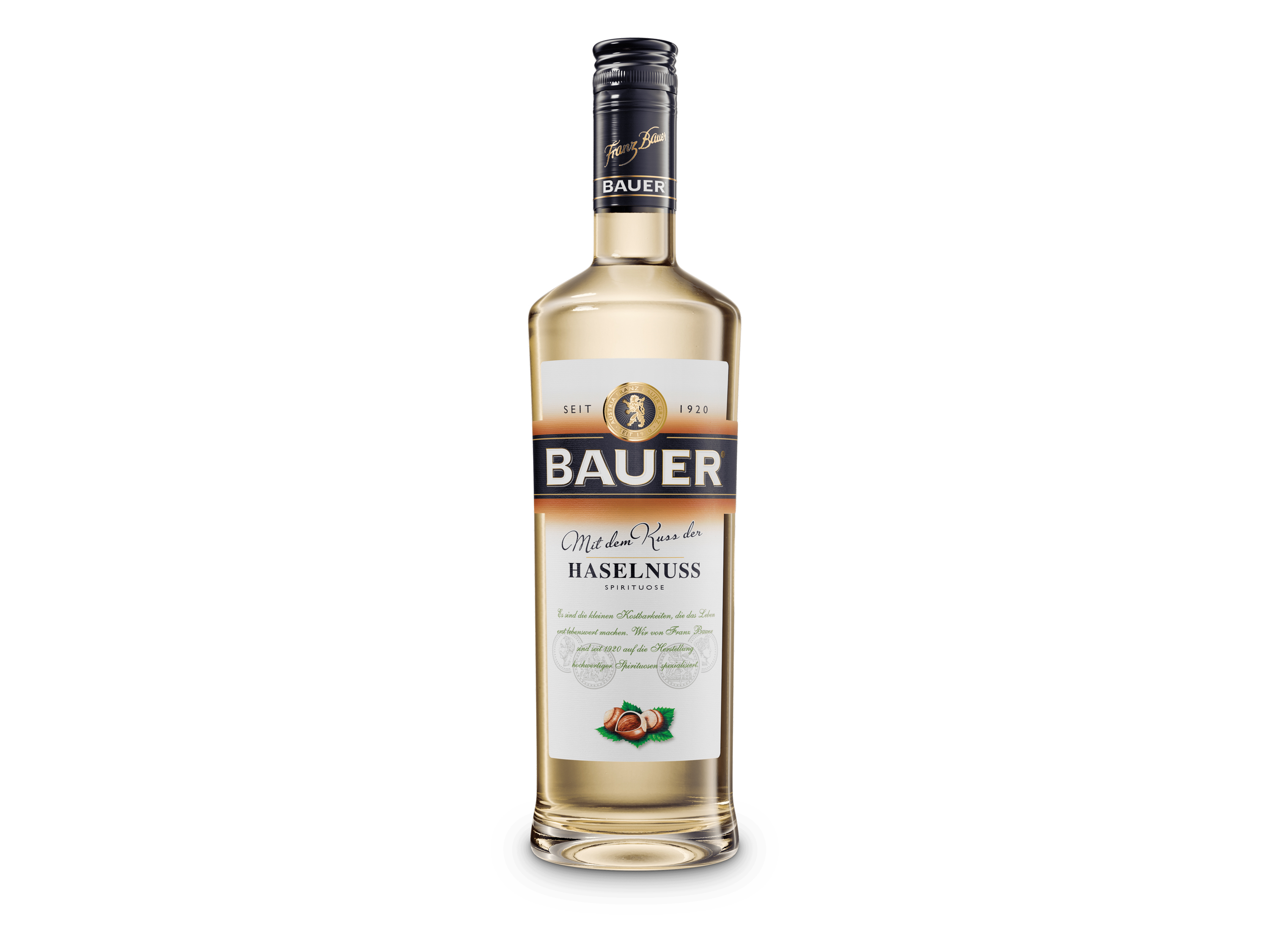 BAUER Haselnuss Spirituose 33% Vol