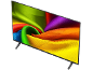 Flachbildfernseher mit lebendigem, farbenfrohem Display