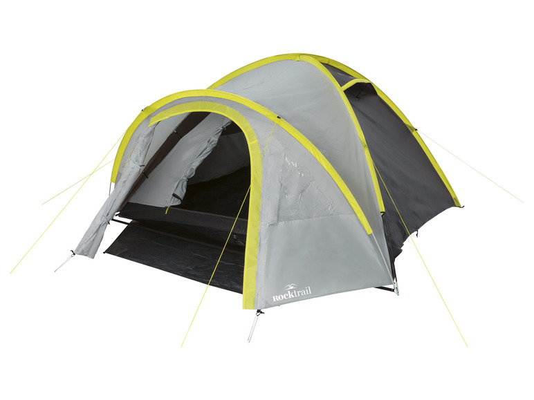 Gehe zu Vollbildansicht: Rocktrail Campingzelt für 4 Personen, mit Doppeldach - Bild 3