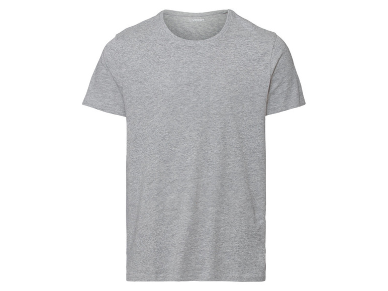 Gehe zu Vollbildansicht: LIVERGY Herren T-Shirt, 3 Stück, körpernah geschnitten - Bild 12