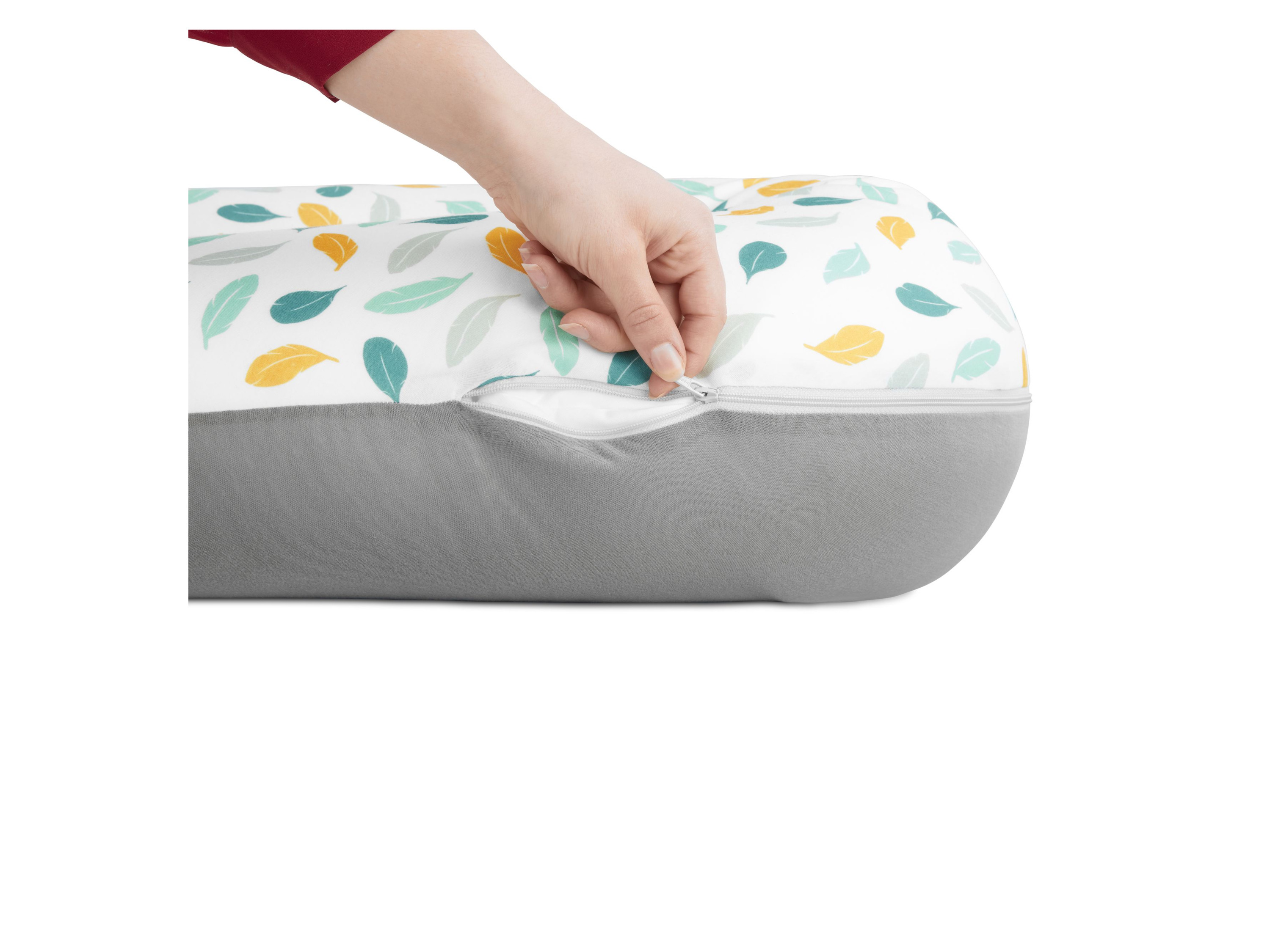 Thumbnail - Badabulle Stillkissen »Feathers«, ergonomisch