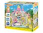 Sylvanian Families Erlebniskindergarten „Sonnenschloss“ mit Spielfigur Flora Kaninchenbaby Ciel