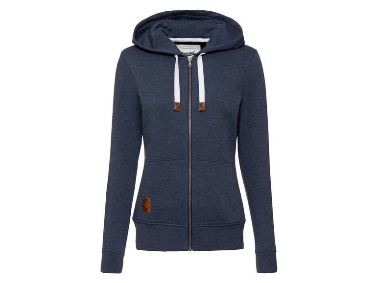 Gehe zu Vollbildansicht: esmara® Damen Sweatjacke, leicht tailliert geschnitten - Bild 12