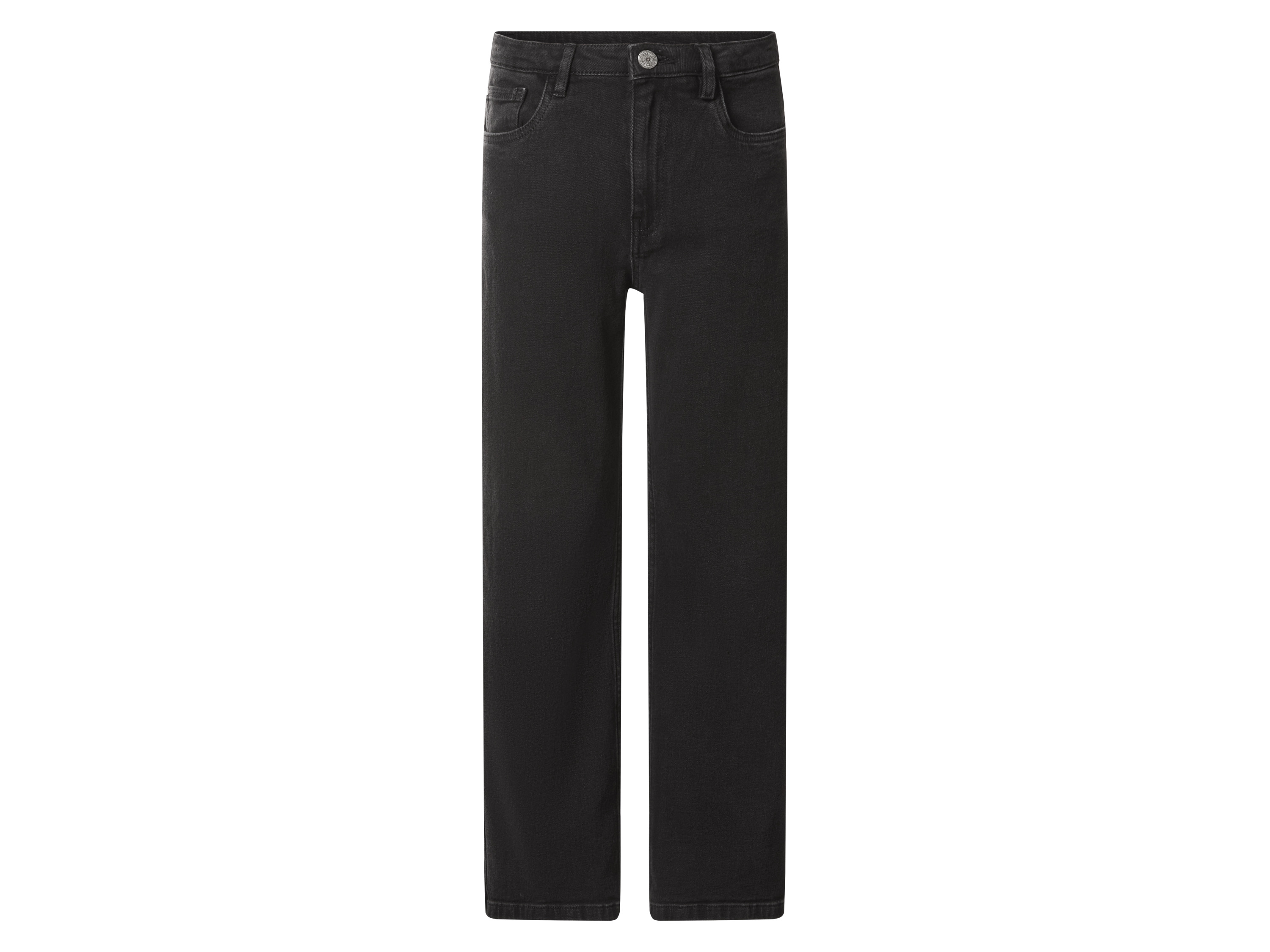 ESMARA KIDS Mädchen Jeans / Wide Leg (Schwarz, 140)