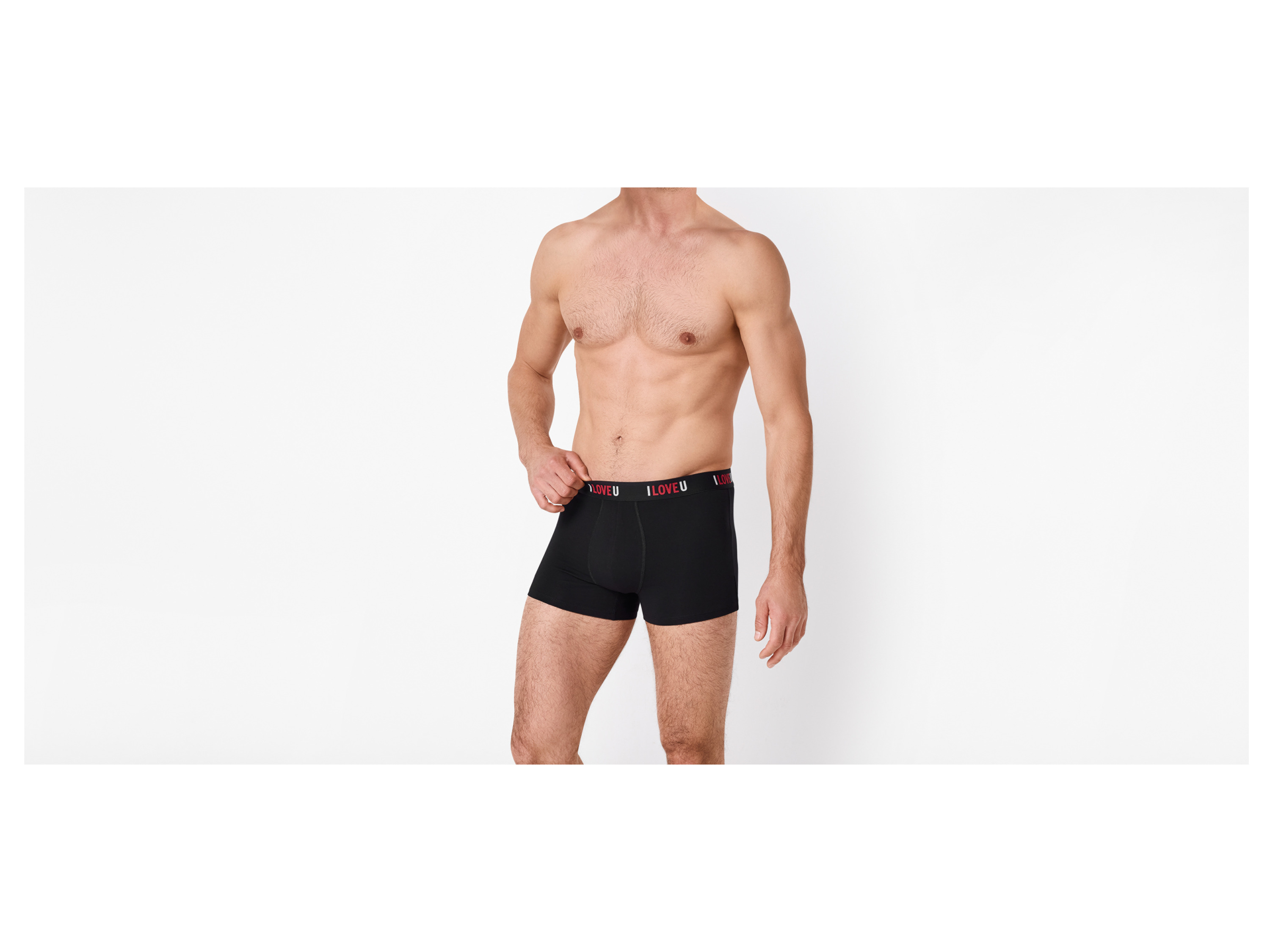 Thumbnail - esmara Men Herren Boxer 2 Stück Valentinstag (Punkte/schwarz, 5/M)