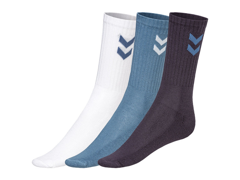 Gehe zu Vollbildansicht: Hummel Herren / Damen Socken, 3 Paar, mit Baumwolle - Bild 6