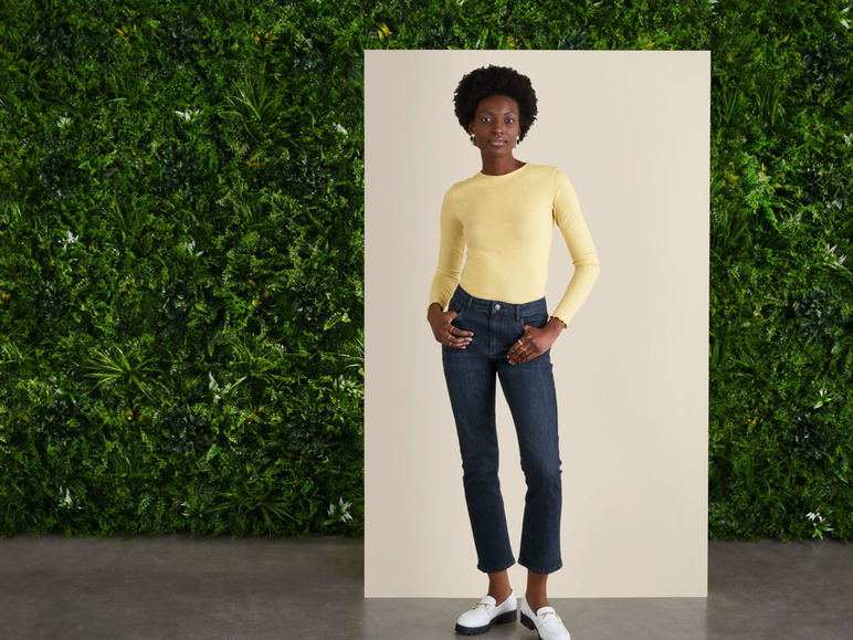 Gehe zu Vollbildansicht: ESMARA® Damen Jeans, Straight Fit, in moderner 7/8-Länge - Bild 5