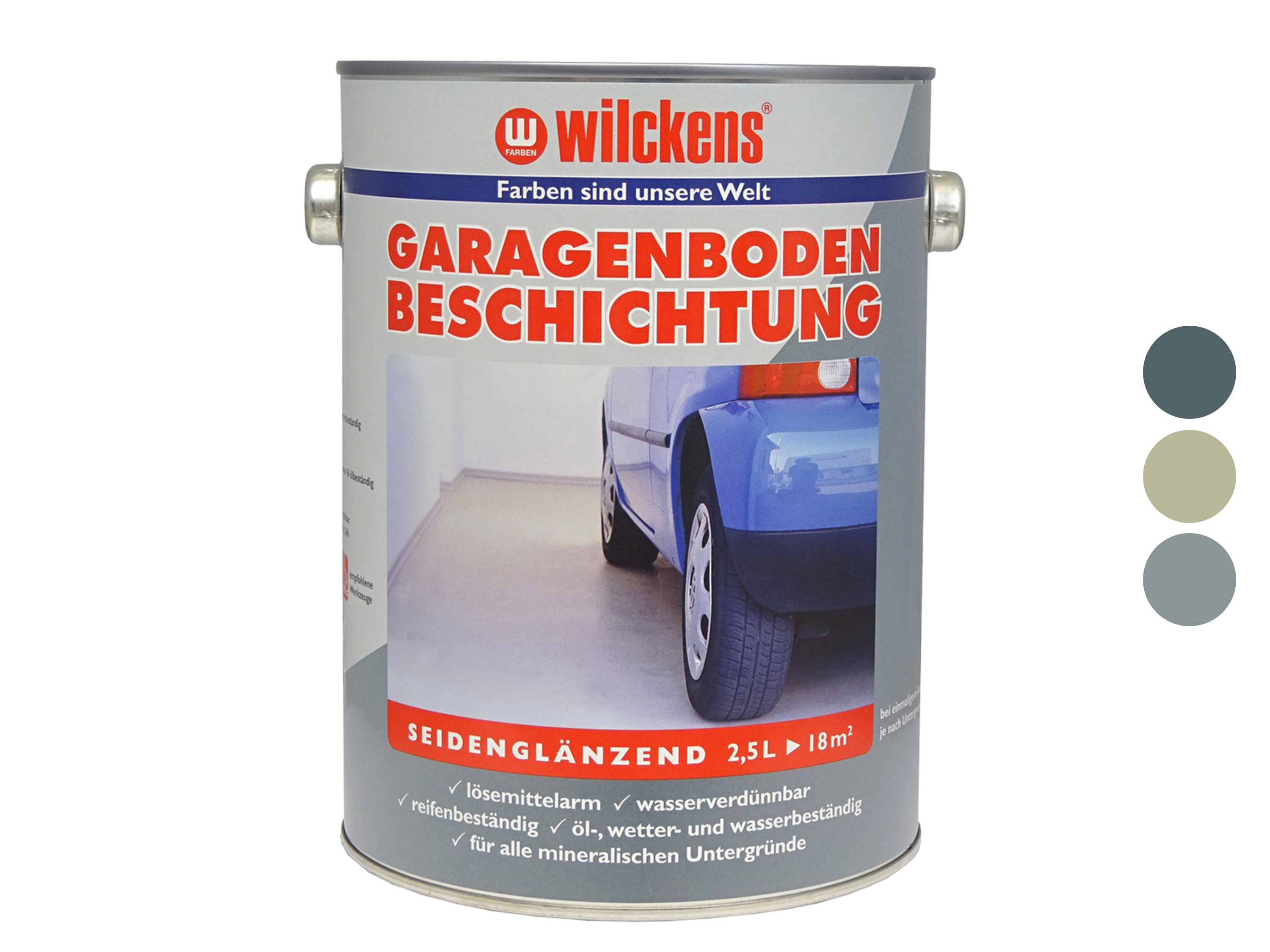 Wilckens Garagenboden-Beschichtung, 2,5 l, Bodenversiegelung
