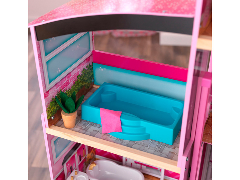 »Shimmer Mansion«, mit Räumen KidKraft Puppenhaus 8