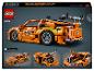 LEGO Technic 42204 Karton mit dem orangefarbenen Fast & Furious Auto.
