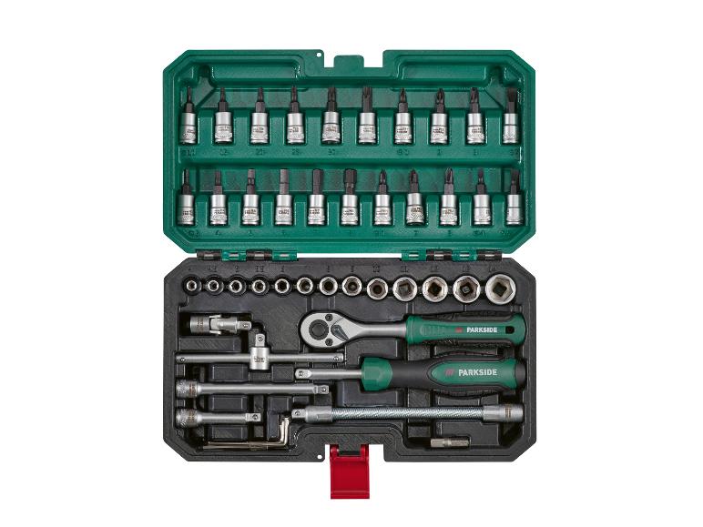 Parkside Werkzeugset im praktischen Koffer.