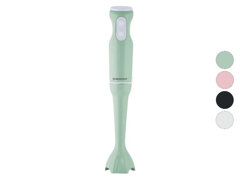 SilverCrest Stabmixer in Mintgrün mit Farbmustern