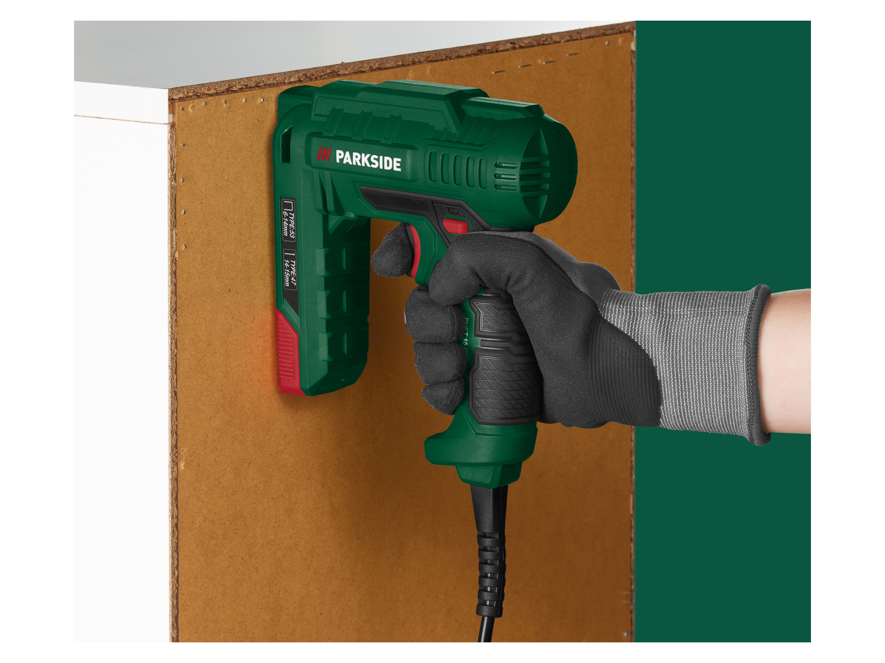 PARKSIDE® Elektrotacker und -nagler »PHET 15 C2« – Bild 2 von 4