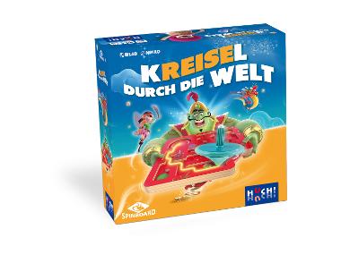 HUCH! Kinderspiel »Kreisel durch die Welt«