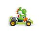 CARRERA Mario Kart Spielzeugauto mit Yoshi in schneller Fahrt