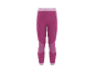 Rosa Capri-Sportleggings für Damen mit strukturierten Details und hohem Bund.