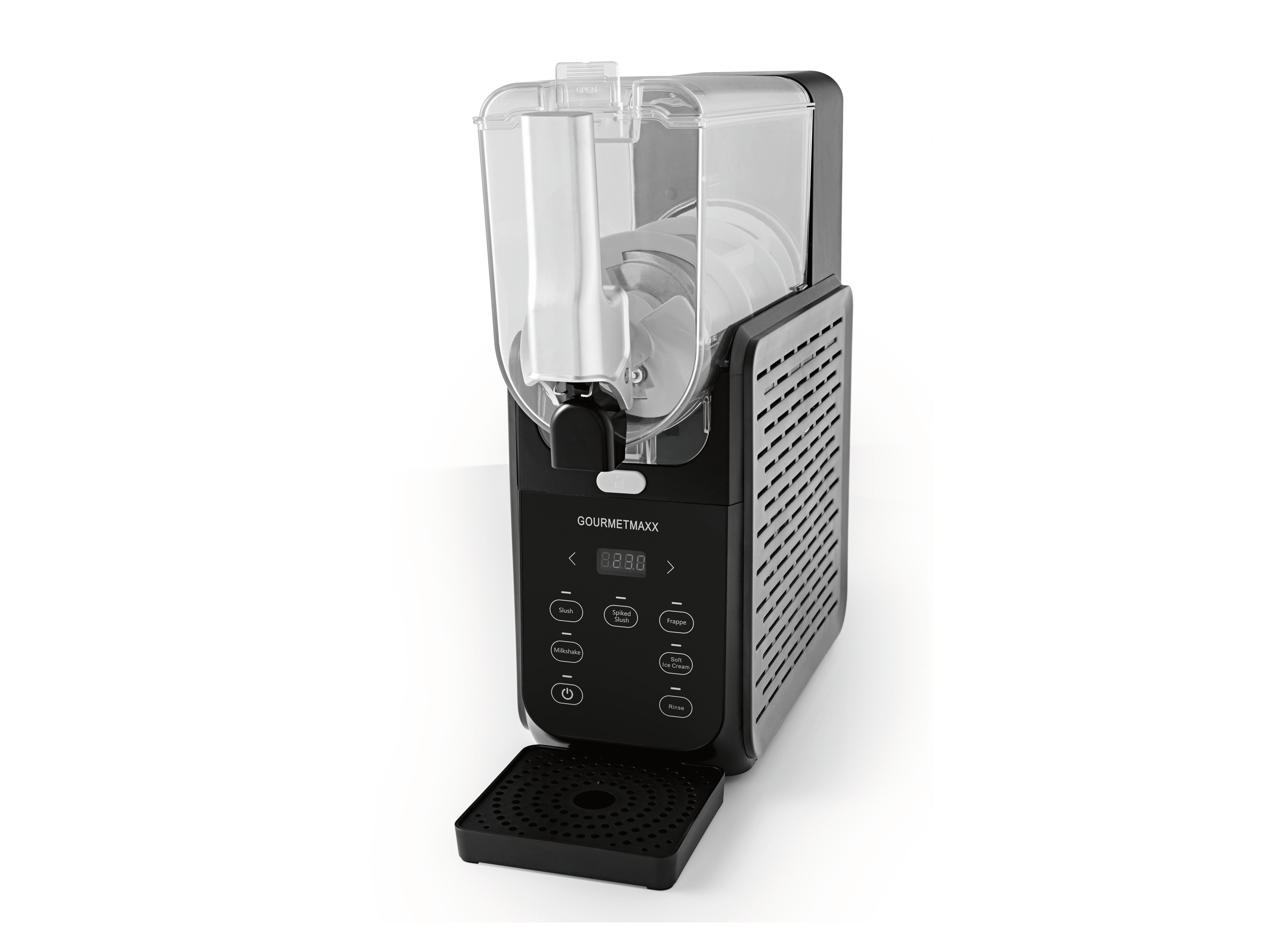 GourmetMaxx GOURMETmaxx Slushy Ice Maker 200W schwarz/grau Machine à granité 2.8 l 4