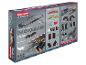 Rückseite der Verpackung der Carrera Hybrid Speedcore Challenge Rennbahn mit Details zum Inhalt.